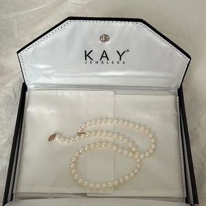 Kay Jewlers Real Pearl Necklace